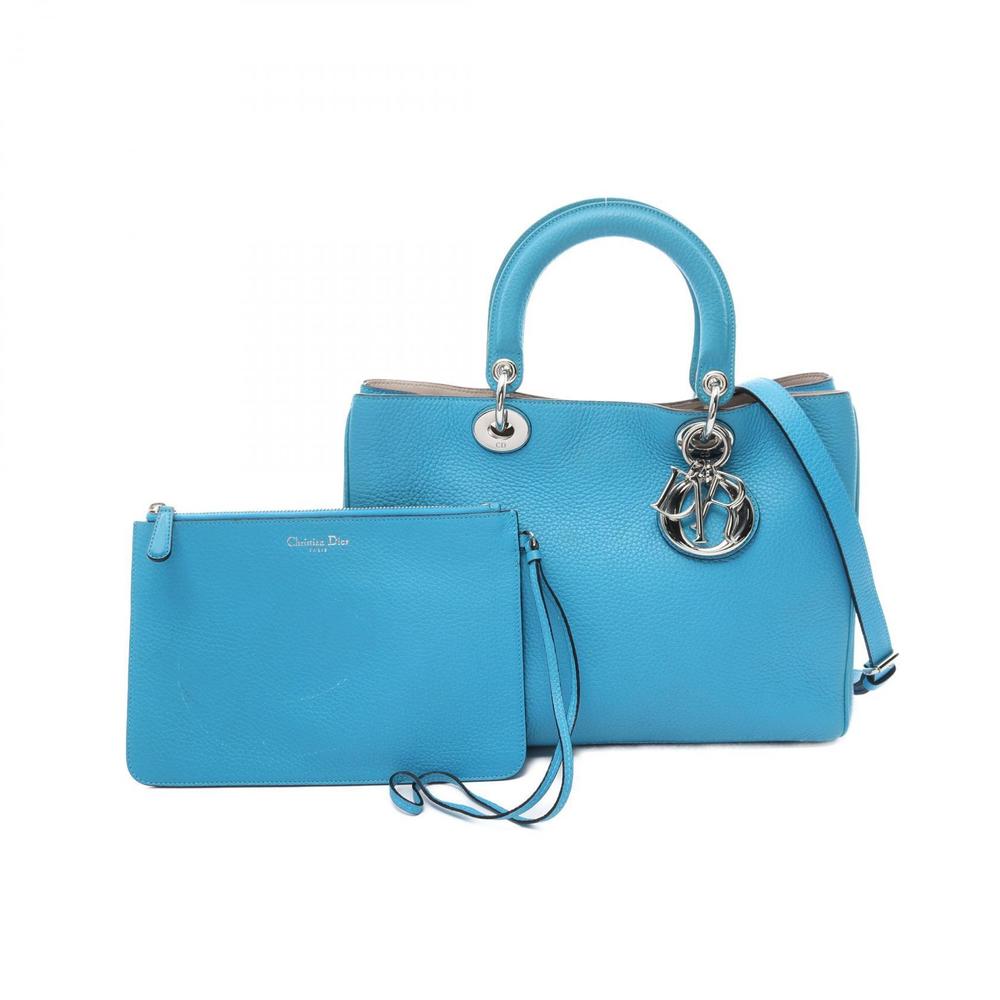 Christian Dior Diorissimo Handbag Blue